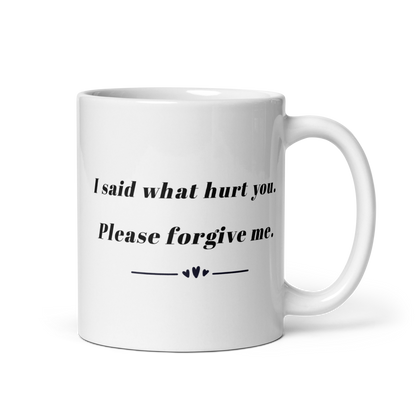 Please Forgive Me Mug – Sincere Apology Gift