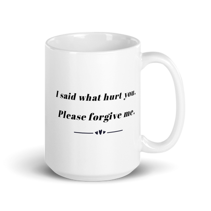 Please Forgive Me Mug – Sincere Apology Gift