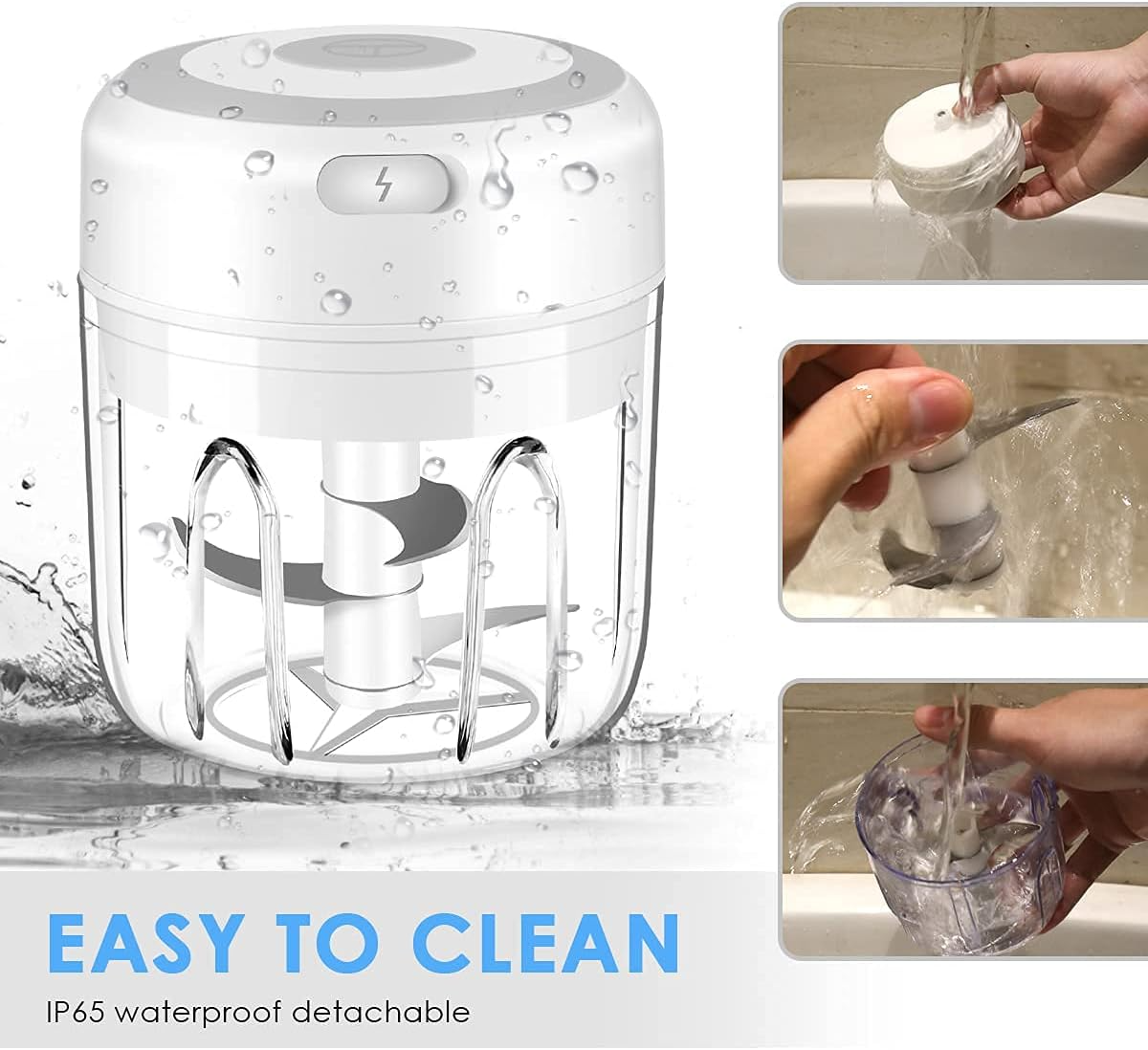 Mini USB Rechargeable Food Chopper (300ml)