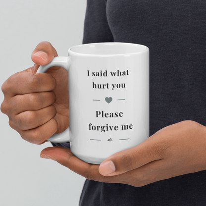 Please Forgive Me Mug – Thoughtful Apology Gift
